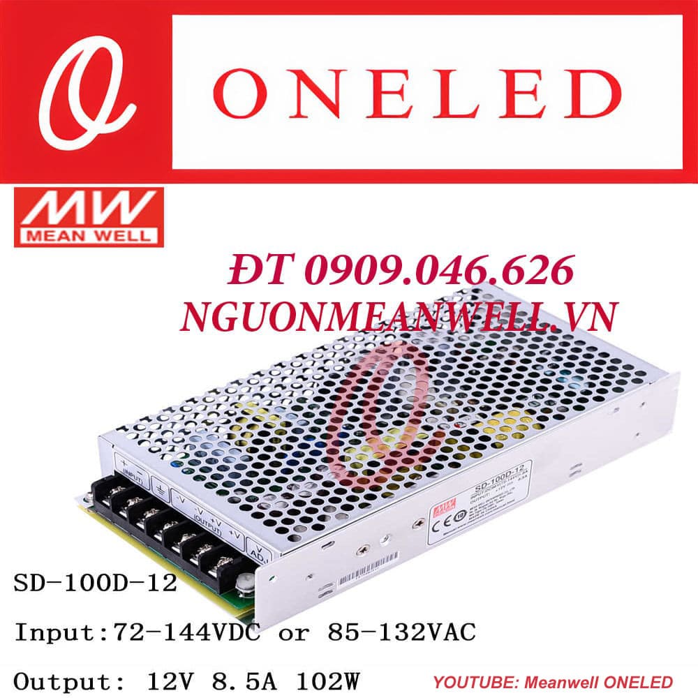 Giá Bộ Nguồn Meanwell SD-100D-12 Giá Bộ Nguồn Meanwell SD-100D-12