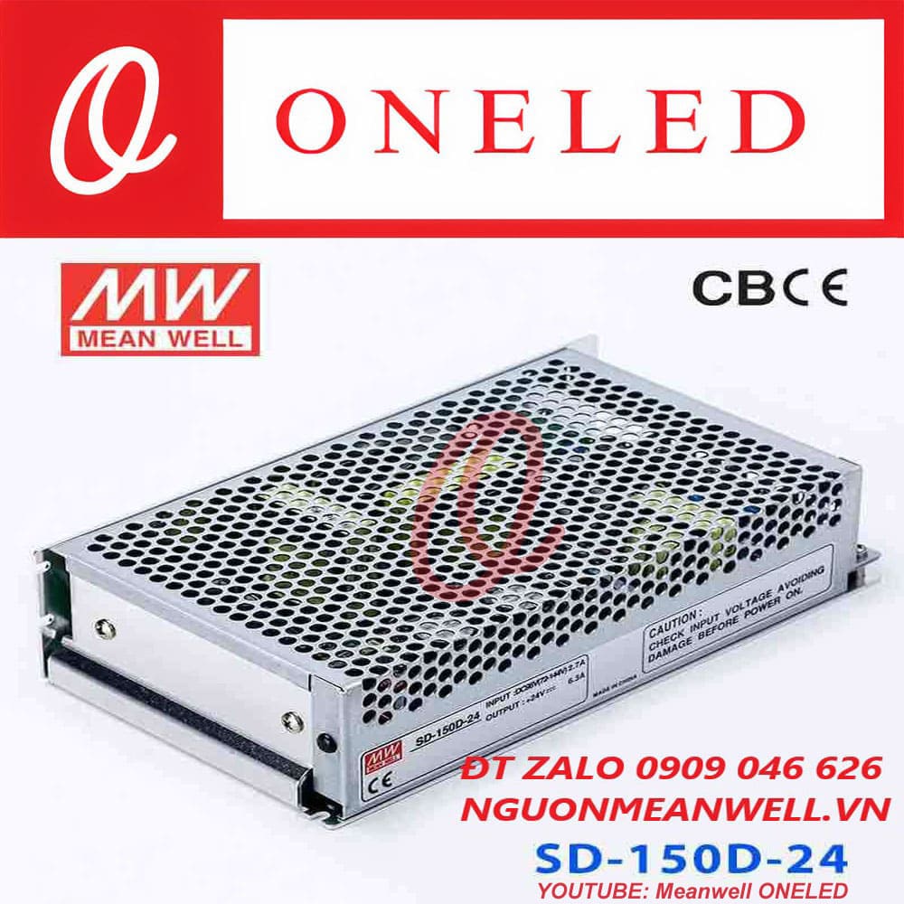 Giá Bộ Nguồn Meanwell SD-150D-24 Giá Bộ Nguồn Meanwell SD-150D-24