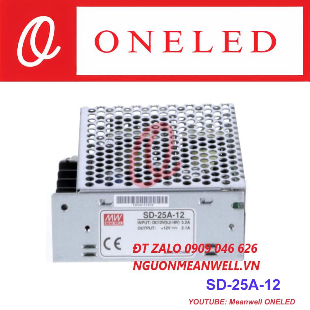 Giá Bộ Nguồn Meanwell SD-25A-12 Giá Bộ Nguồn Meanwell SD-25A-12