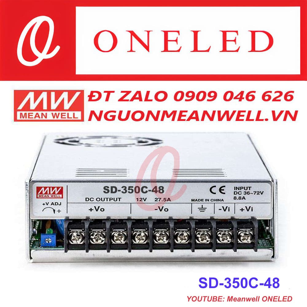 Giá Bộ Nguồn Meanwell SD-350C-48 Giá Bộ Nguồn Meanwell SD-350C-48
