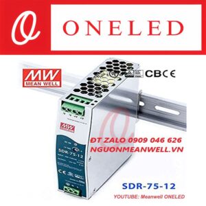 Giá Bộ Nguồn Meanwell SDR-75-12