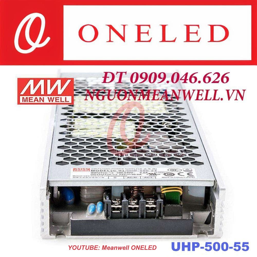 Giá Bộ Nguồn Meanwell UHP-500-55 Giá Bộ Nguồn Meanwell UHP-500-55