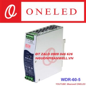 Giá Bộ Nguồn Meanwell WDR-60-5