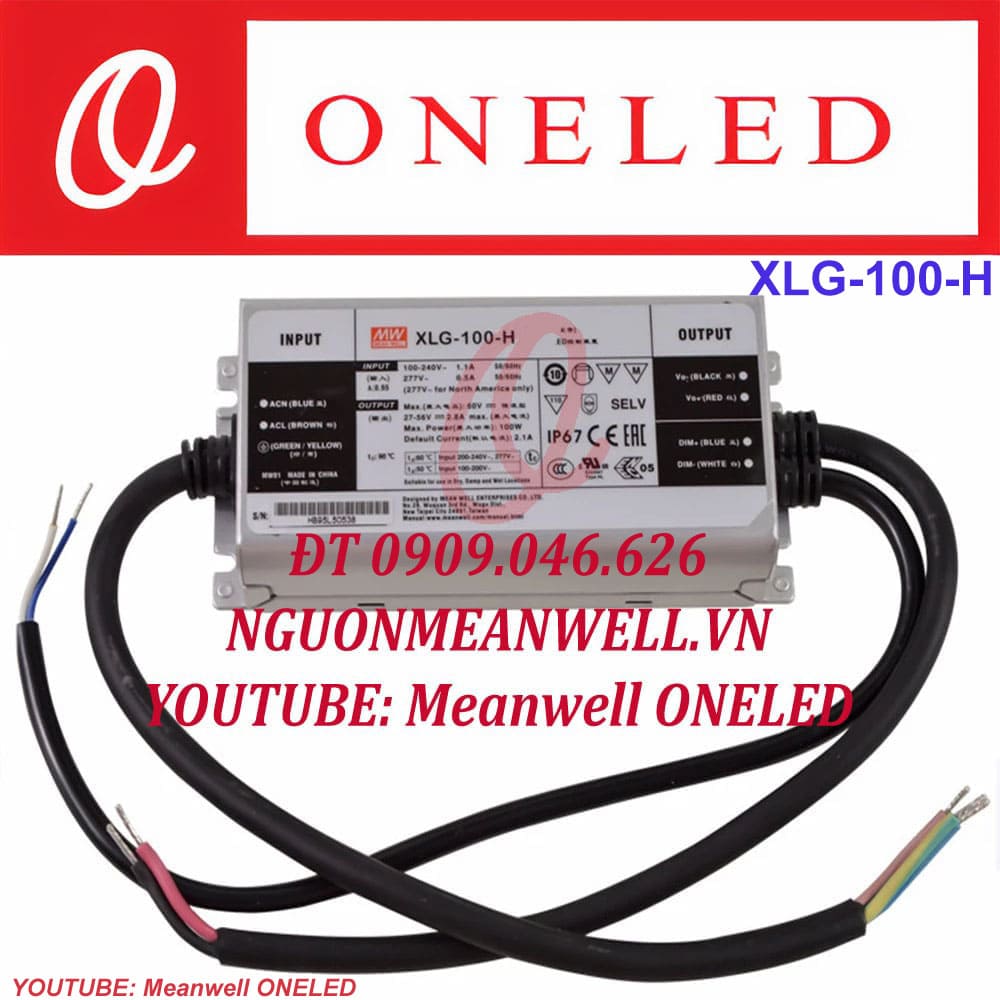 Giá Bộ Nguồn Meanwell XLG-100-H Giá Bộ Nguồn Meanwell XLG-100-H