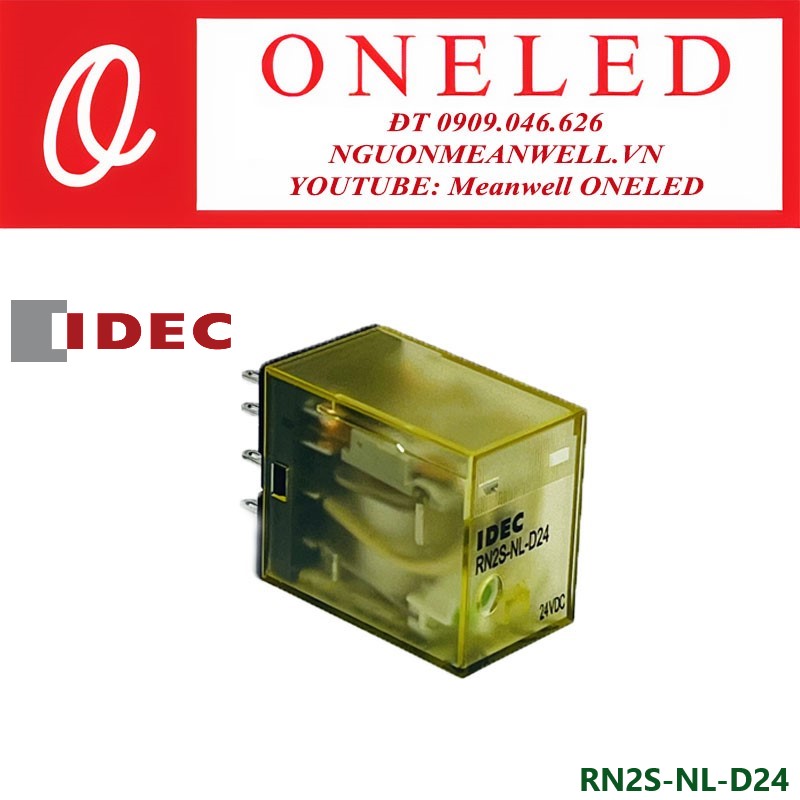 Rơ Le Trung Gian RN2S-NL-D24 IDEC Rơ Le Trung Gian RN2S-NL-D24 IDEC